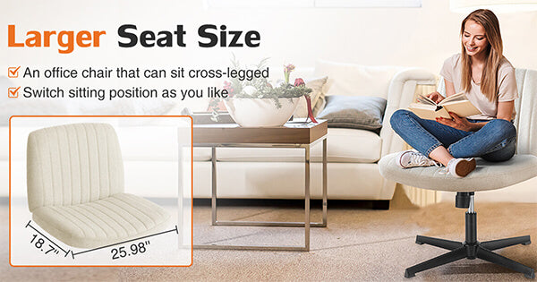 Cross legged online seat