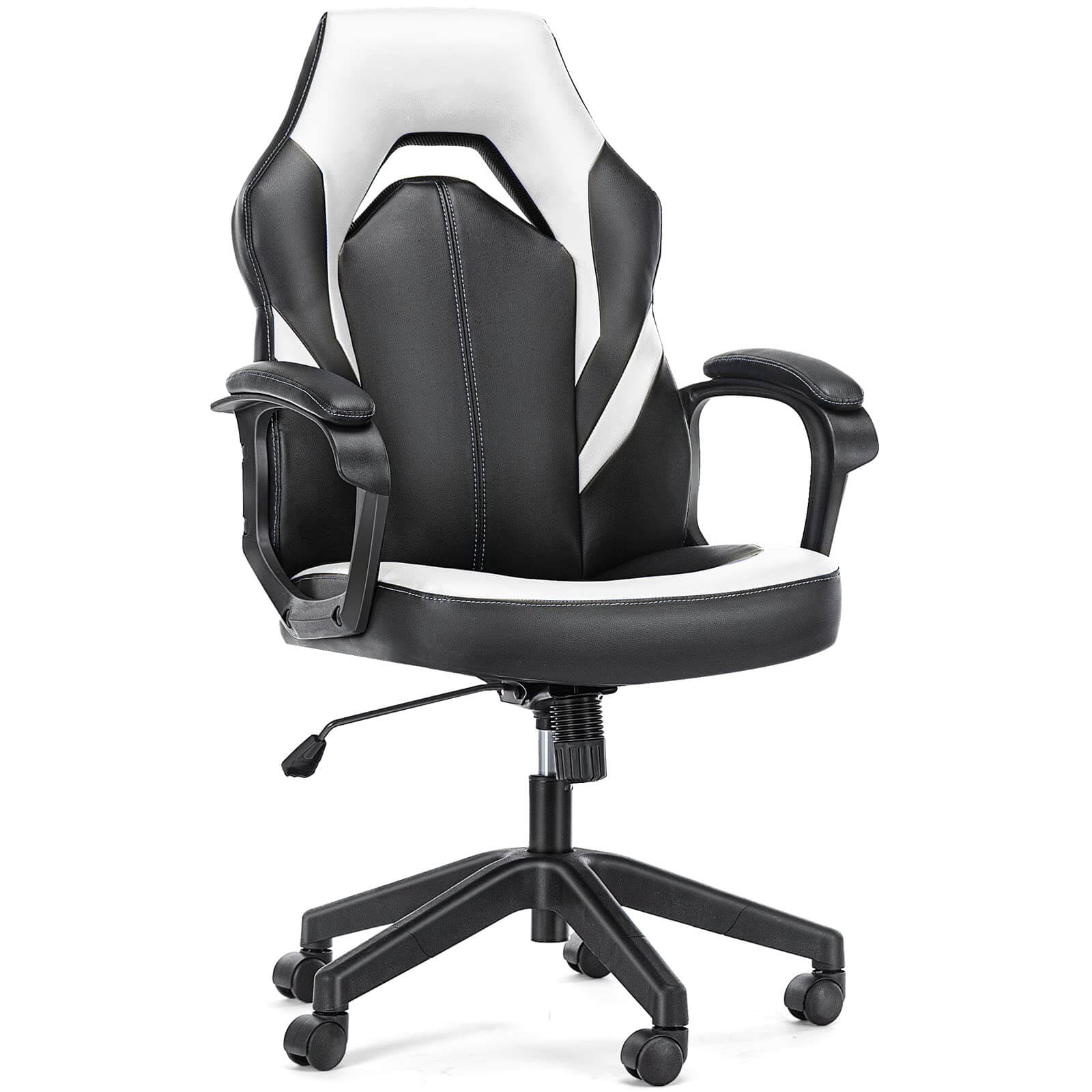 PU Leather Ergonomic Office Chair Swivel Computer Gaming Chair with Lu