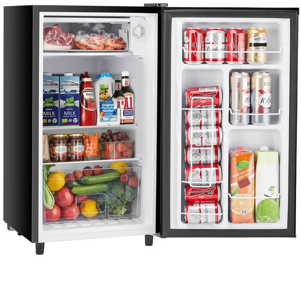 Sweetcrispy Mini Fridge Temperature Controlled for Kitchen