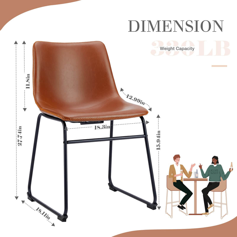 26-inch-dining-chairs#Color_Brown#Size_18 in