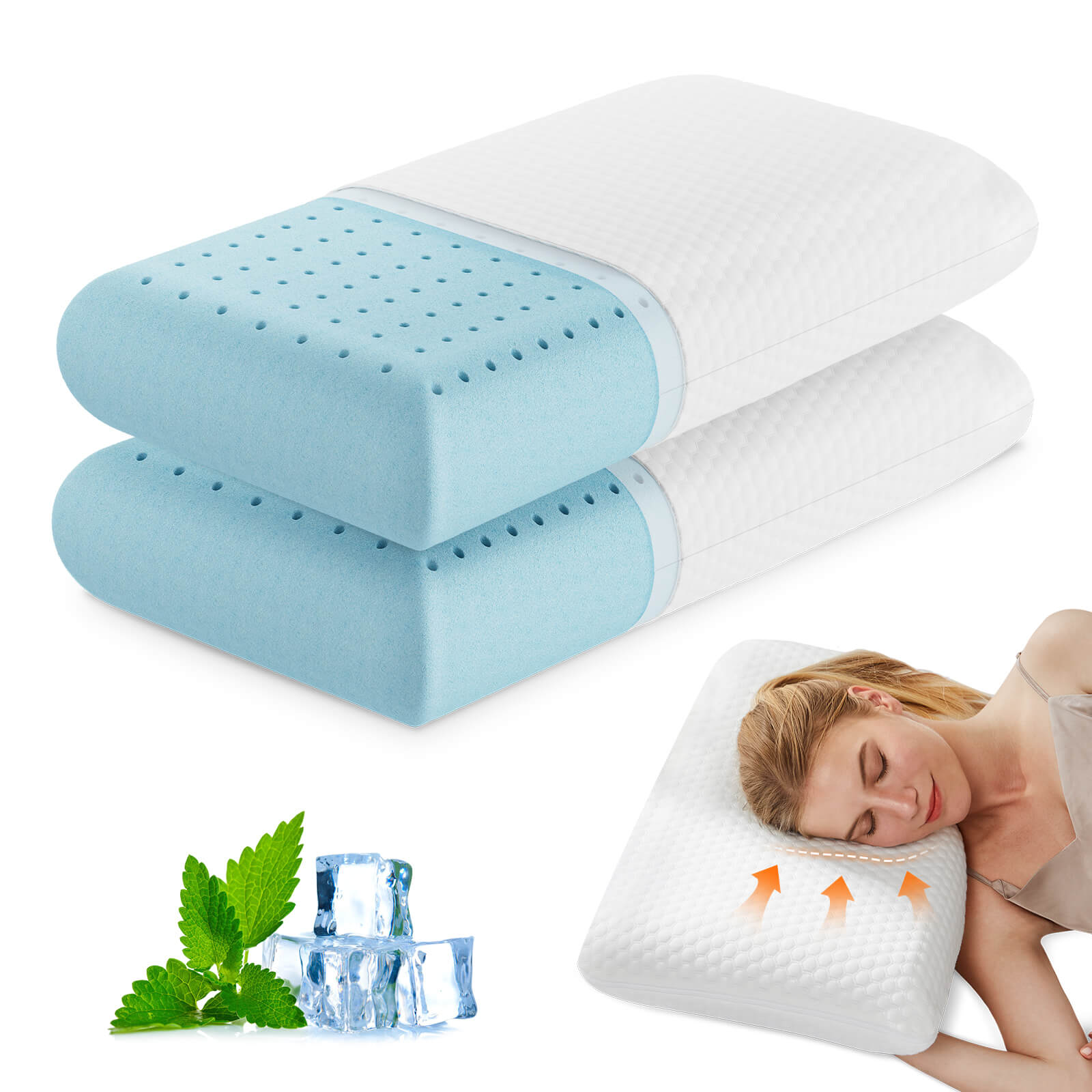记忆海绵枕头 优质床枕