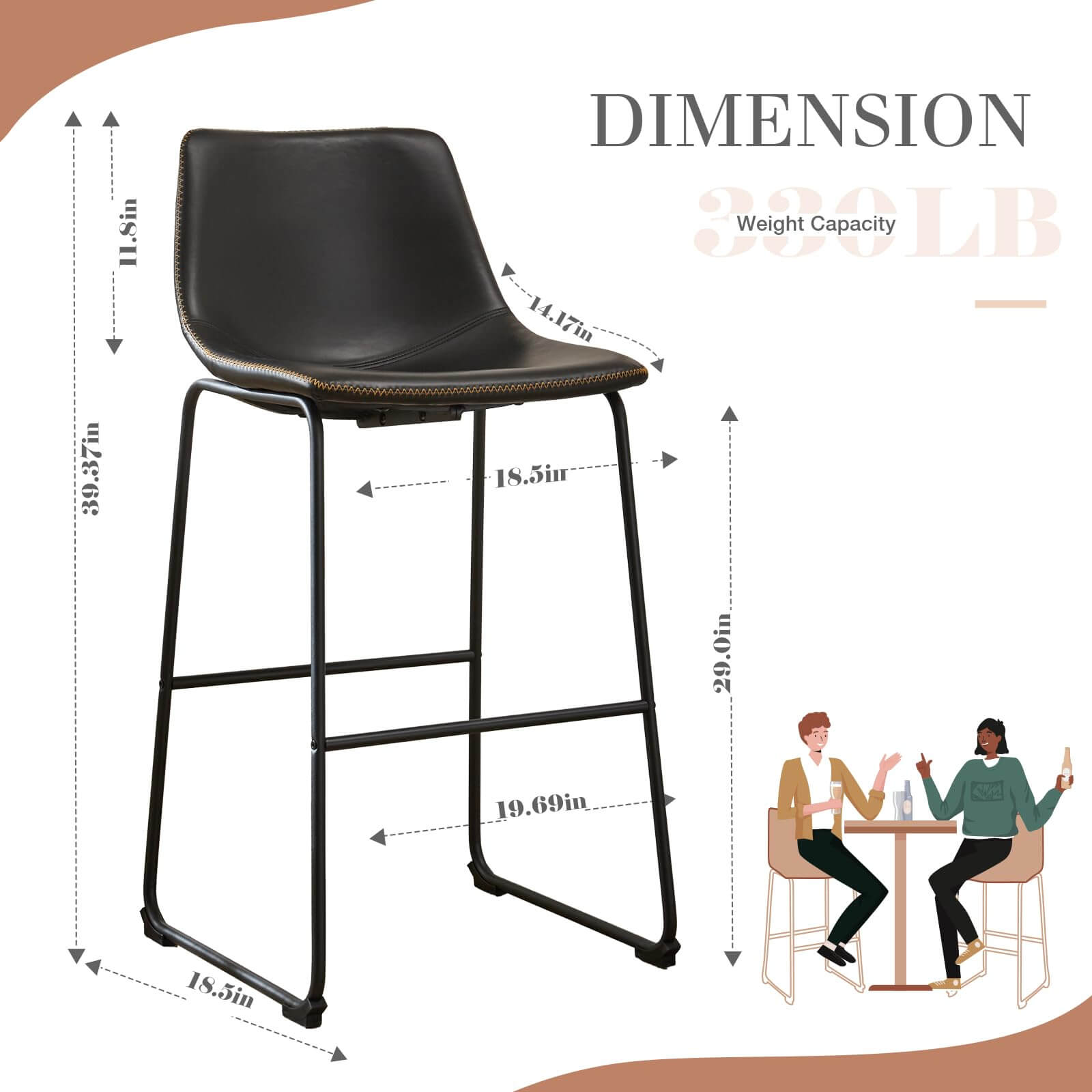 30-inch-dining-chairs#Color_Black#Size_30 in