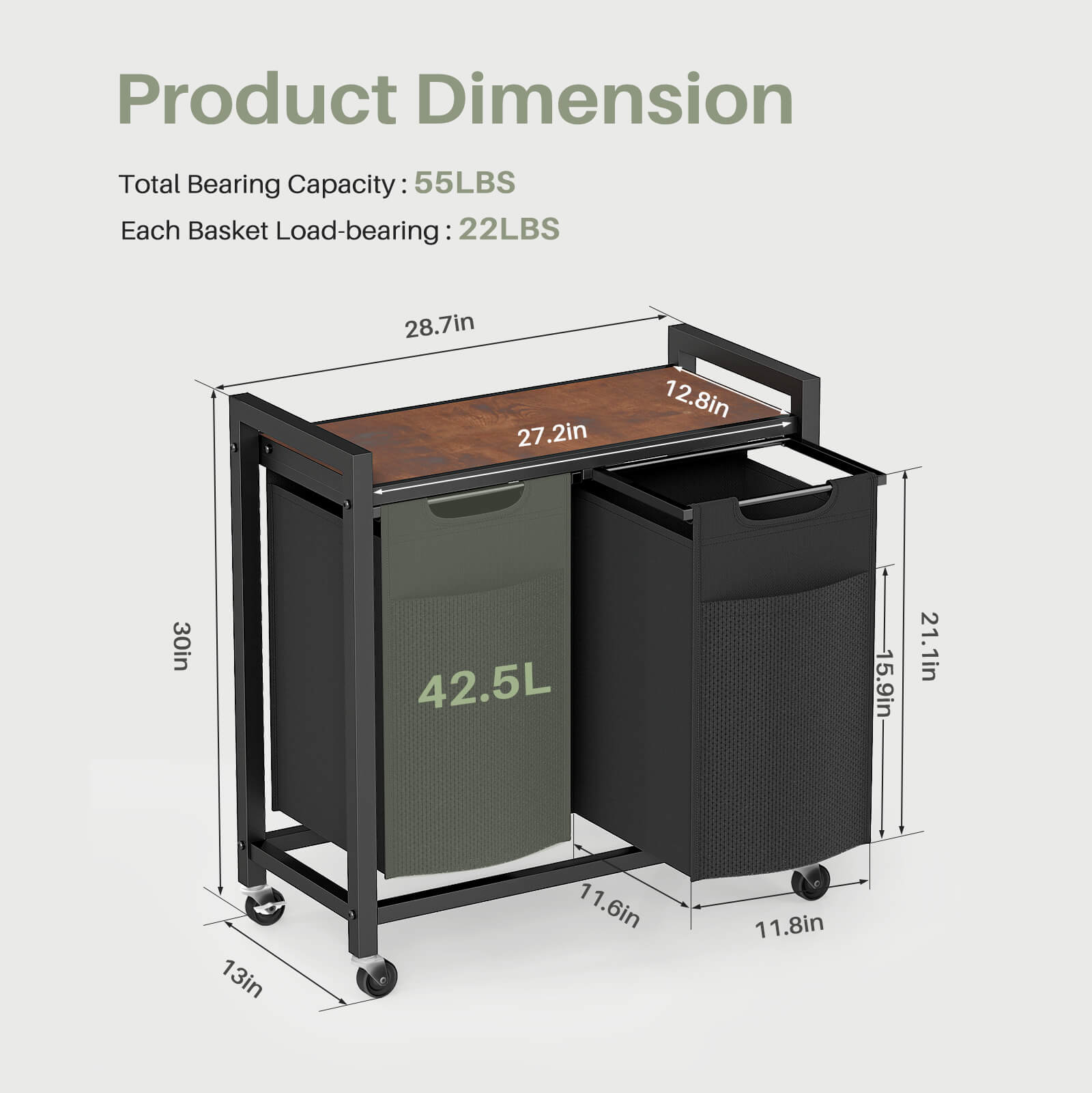 Dirty Clothes Basket2#style-2 frames