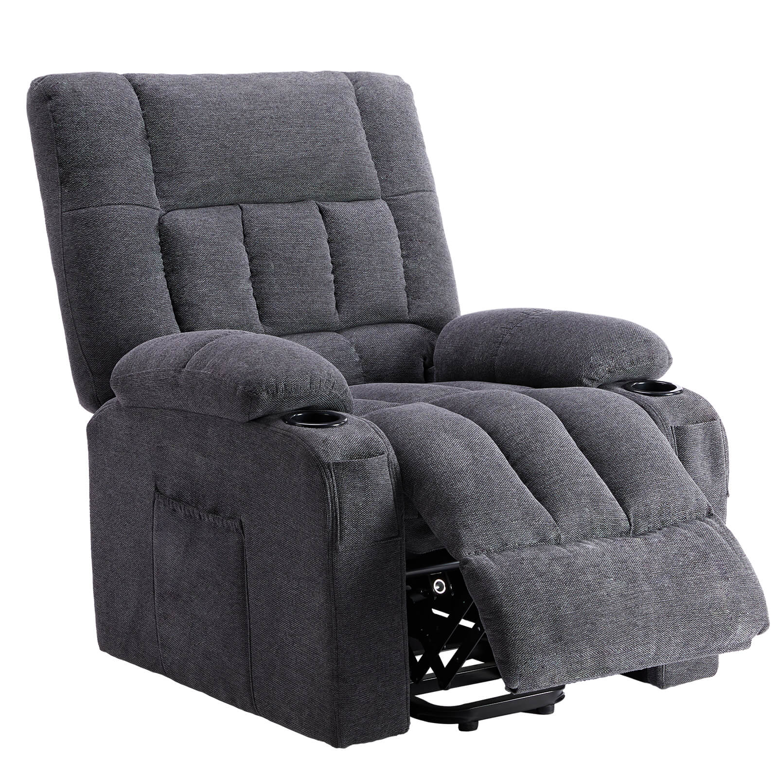 Electric_Lift_Massage_Recliner_8#Color_Gray