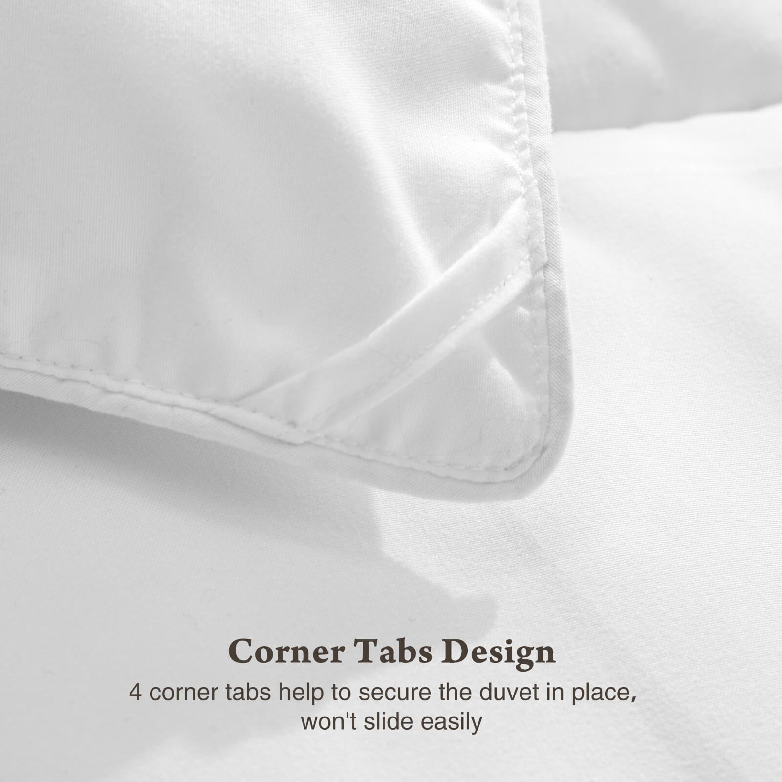 Fluffy Duvet Insert, Hotel Feather Comforter, Lightweight Down Alternative