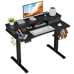 double-height-adjustable-electric-standing-desk#Color_Black#Size_48 in