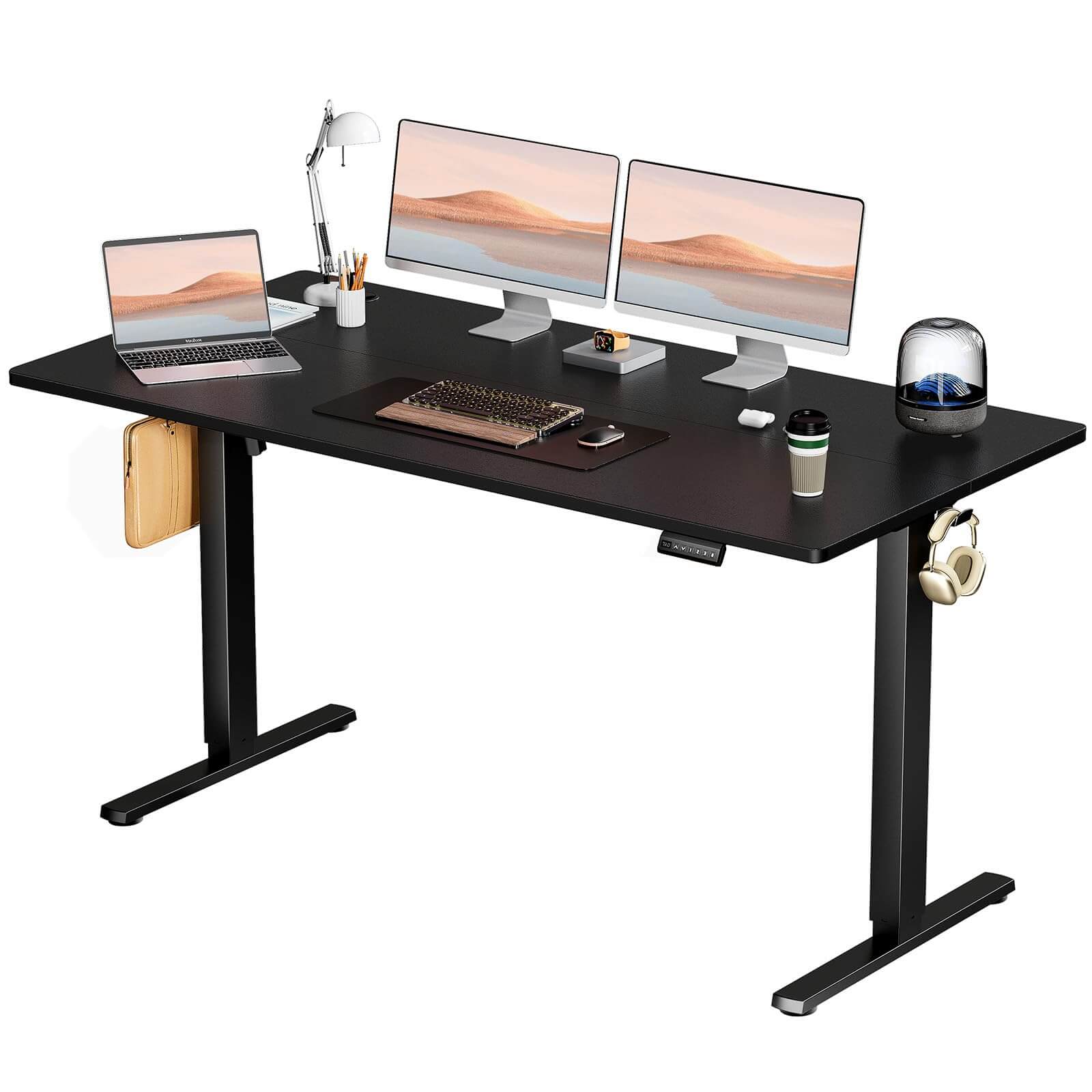 electric-adjustable-standing-desk#Color_Black#Size_63'' x 24"