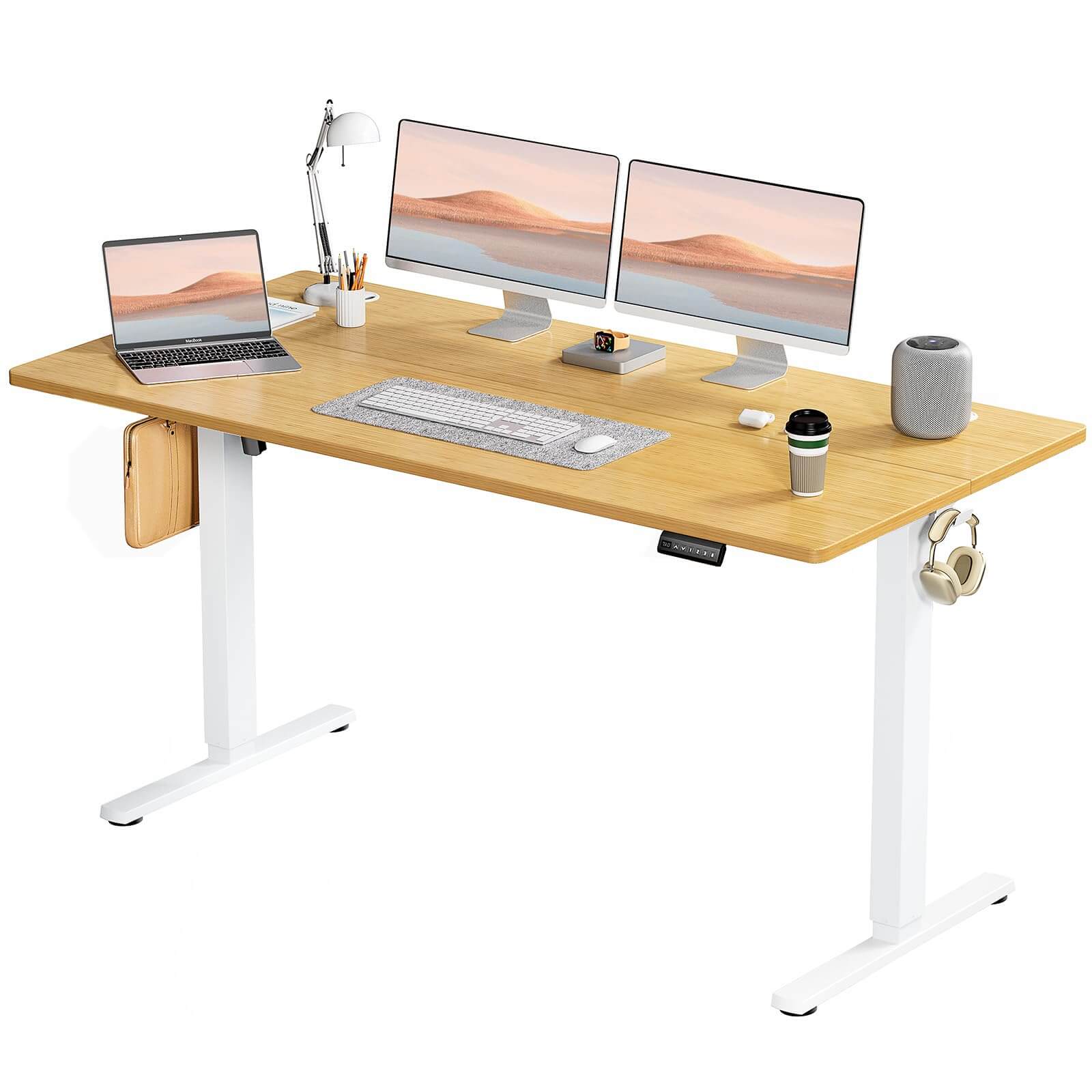 electric-adjustable-standing-desk#Color_Yellow#Size_63'' x 24"