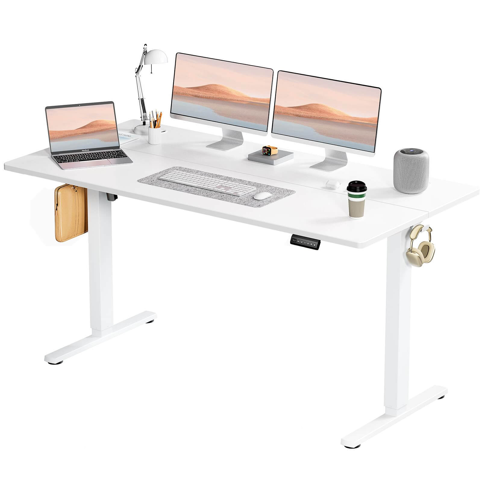 electric-adjustable-standing-desk#Color_White#Size_63'' x 24"