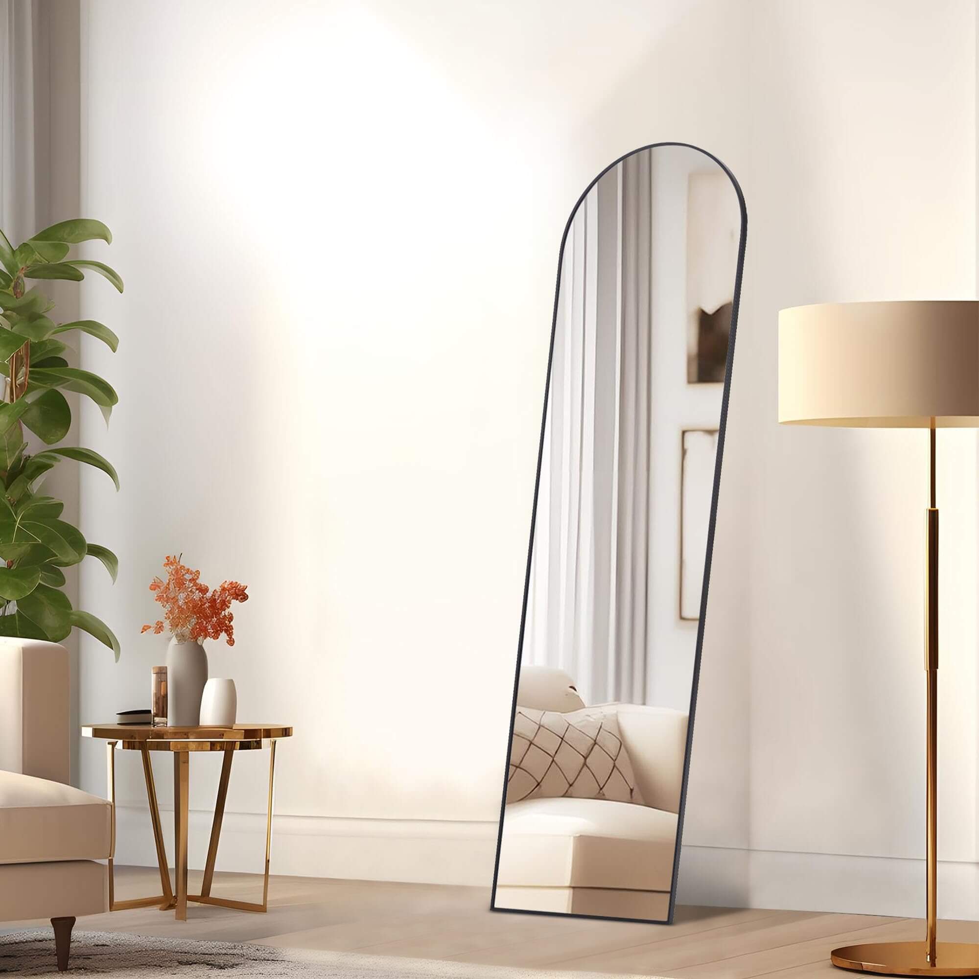 floor-standing-mirror#Style_Black-arched