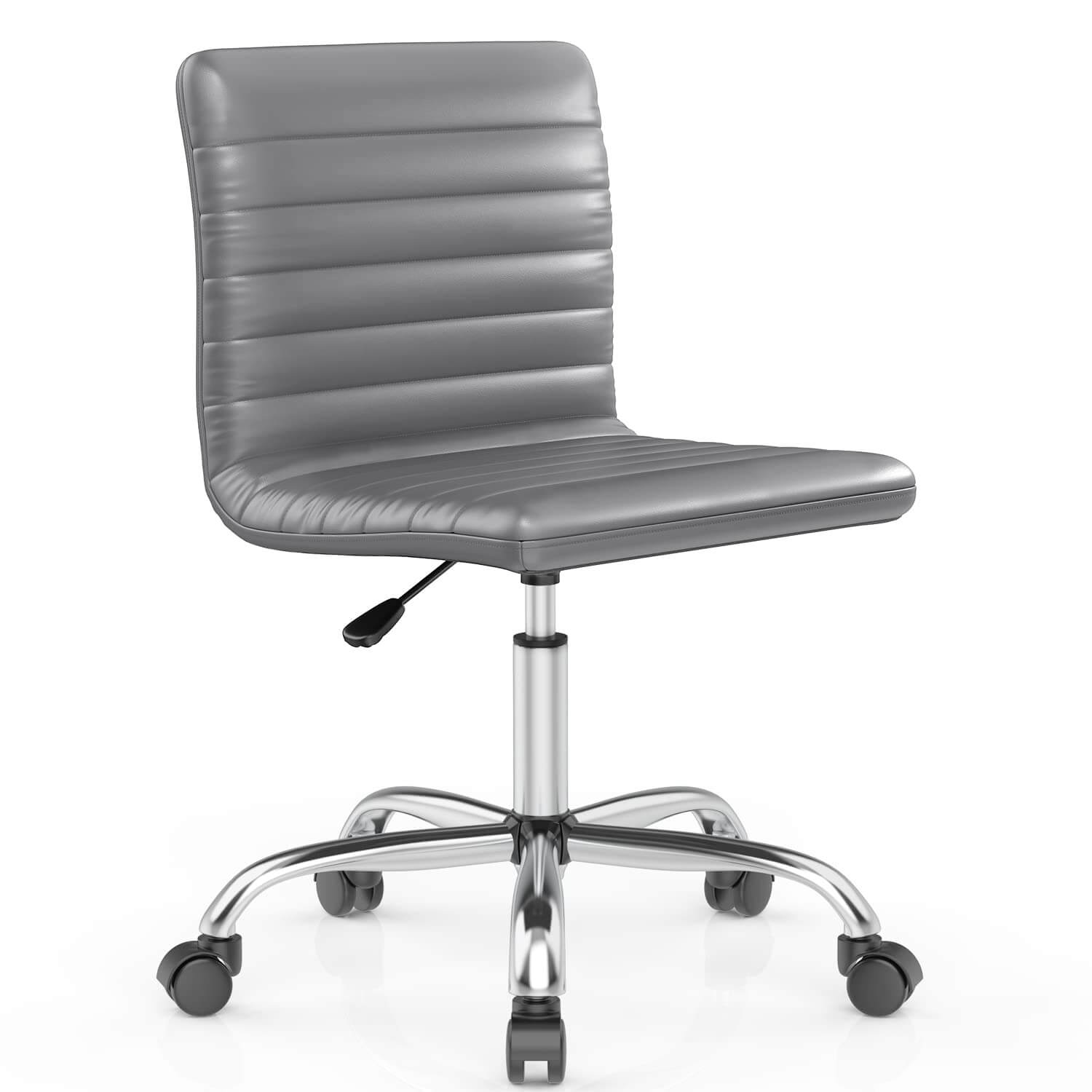 leather-swivel-office-chair-adjustable#Color_Gray