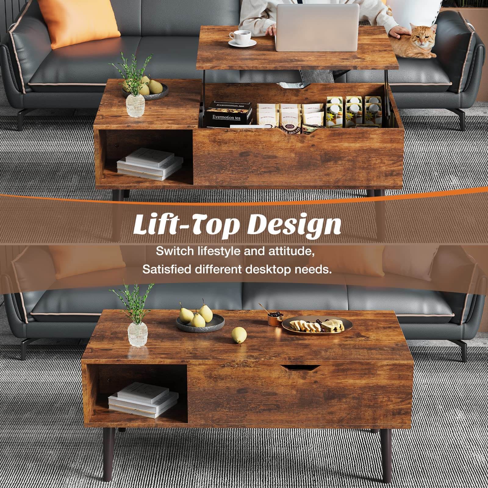 lift-tabletop-coffee-tables#Color_Brown