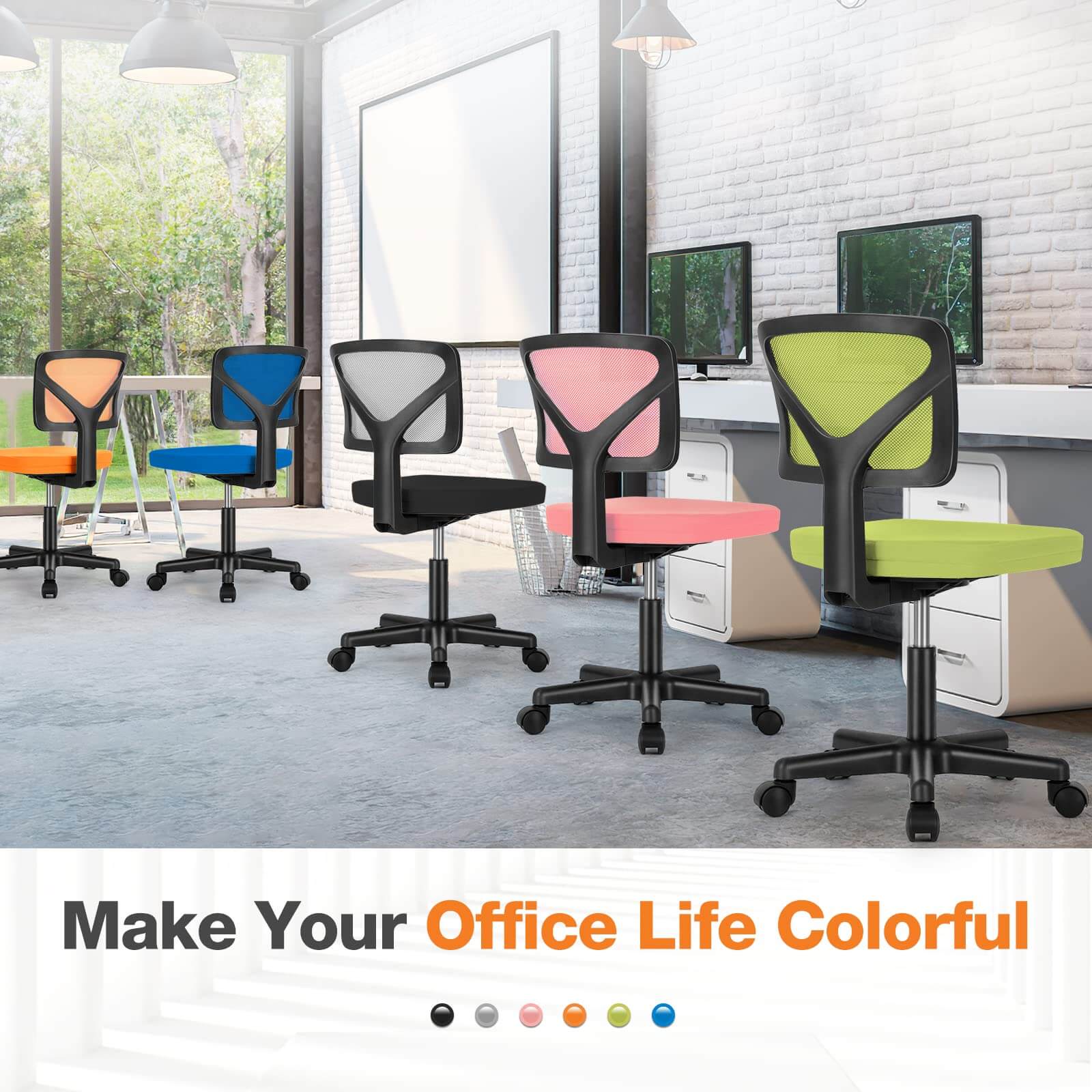 low-back-office-swivel-chair#Color_Gray