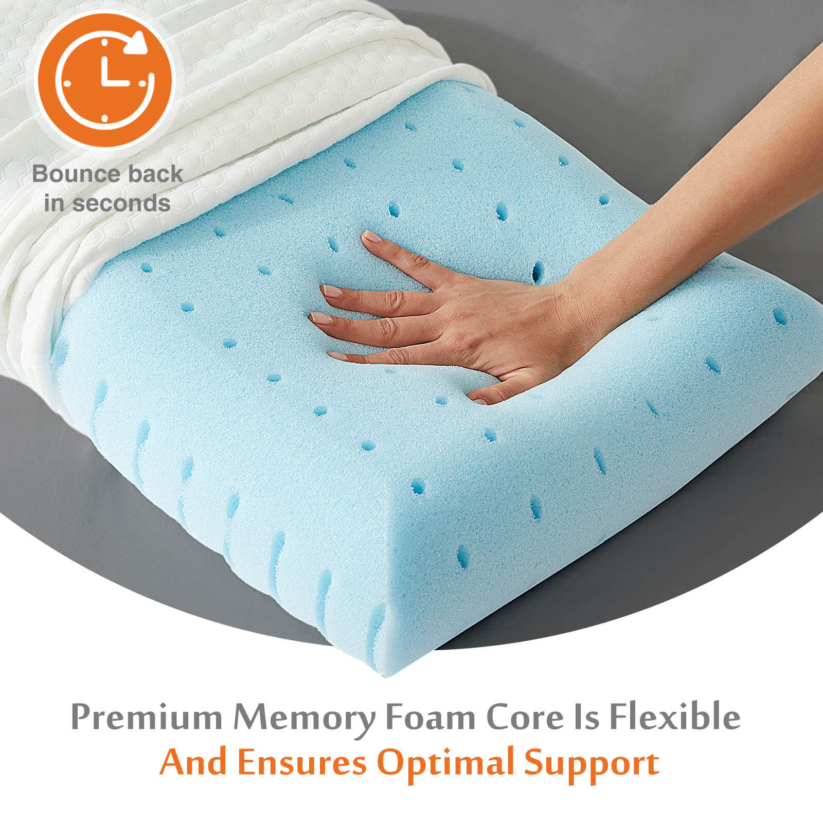 Memory Foam Pillow Premium Bed Pillows