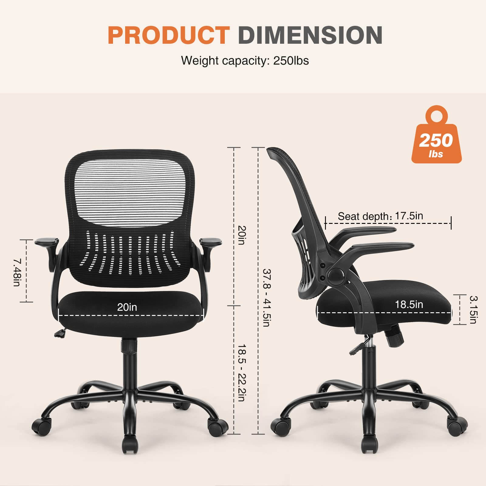 mesh-office-chairs#Color_Black#Quantity_4 Chair