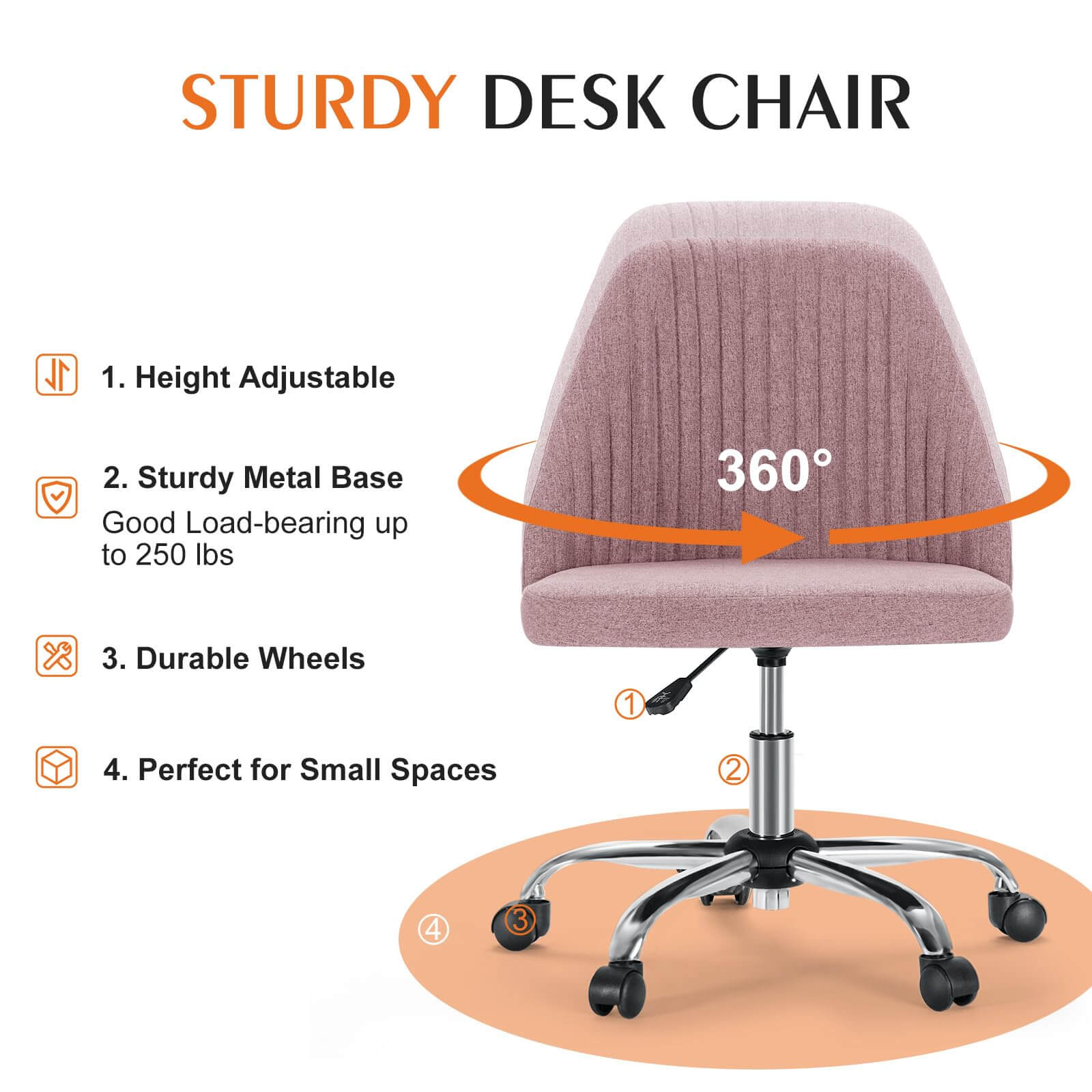 Ergonomic office chairs for pregnant women for Style and Durability 