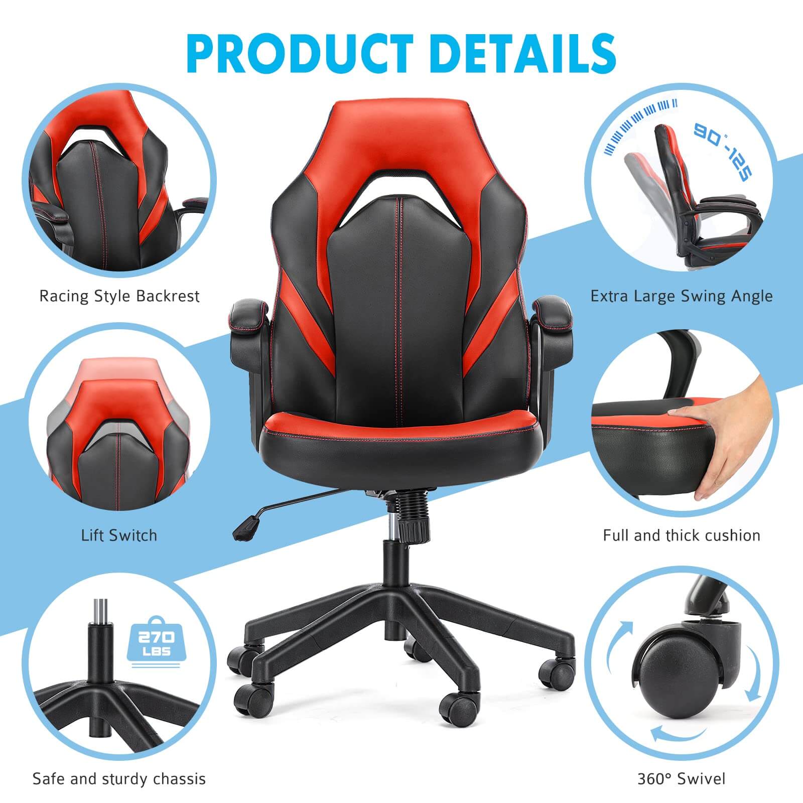 pu-leather-computer-gaming-chair#Color_Red