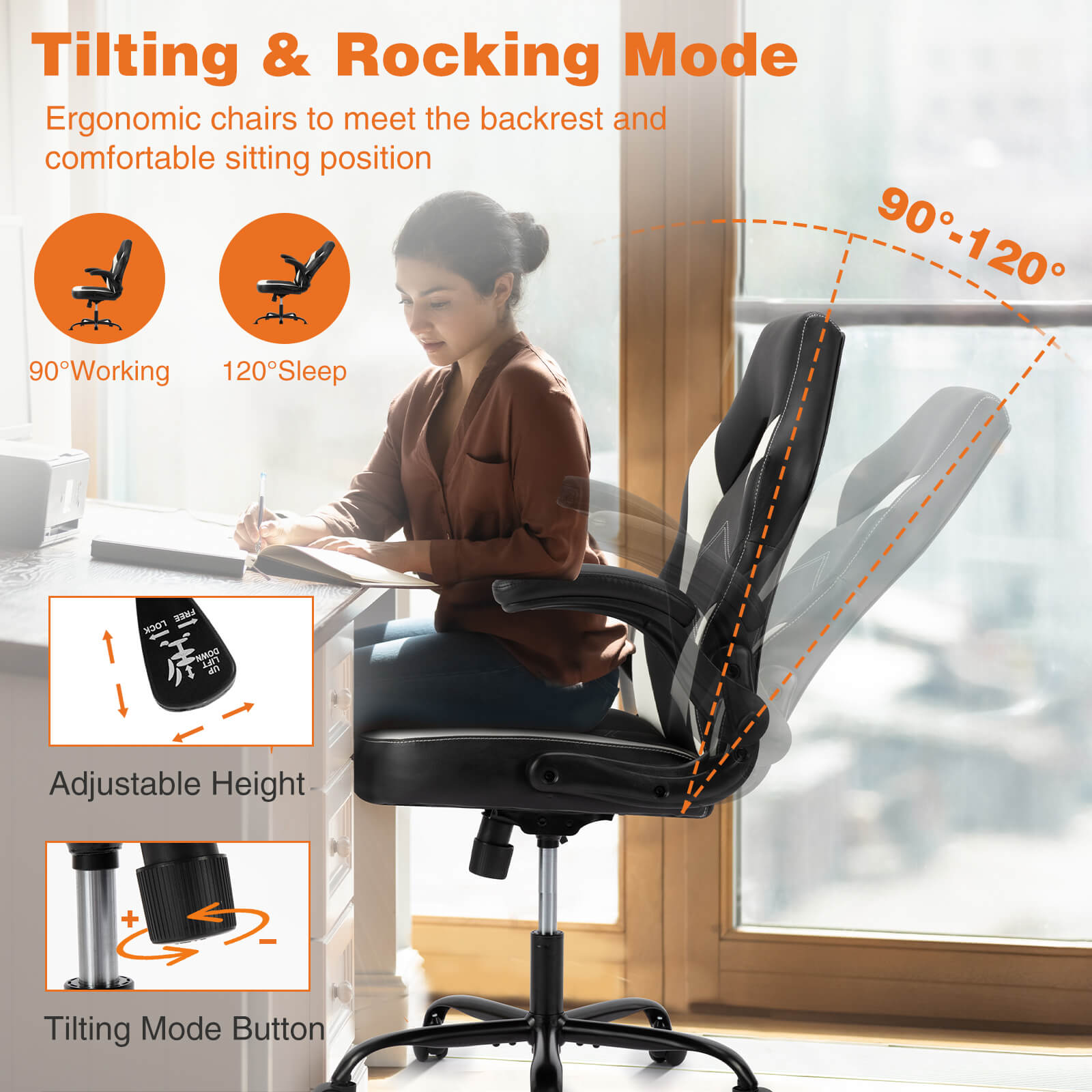 Gaming sitting position hot sale