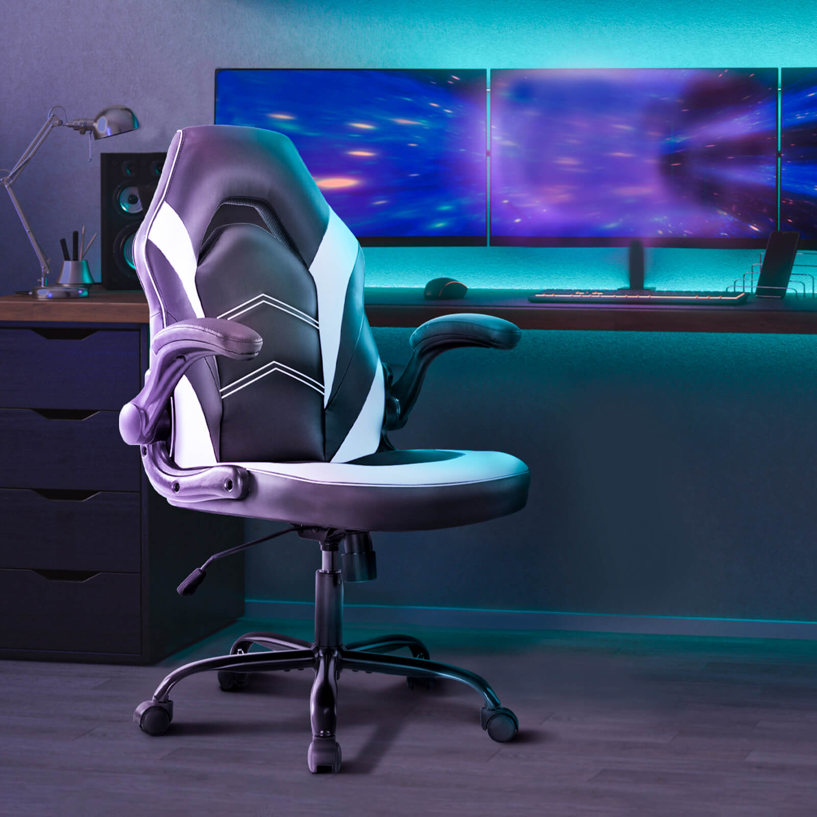 pu-leather-gaming-chair#Color_White