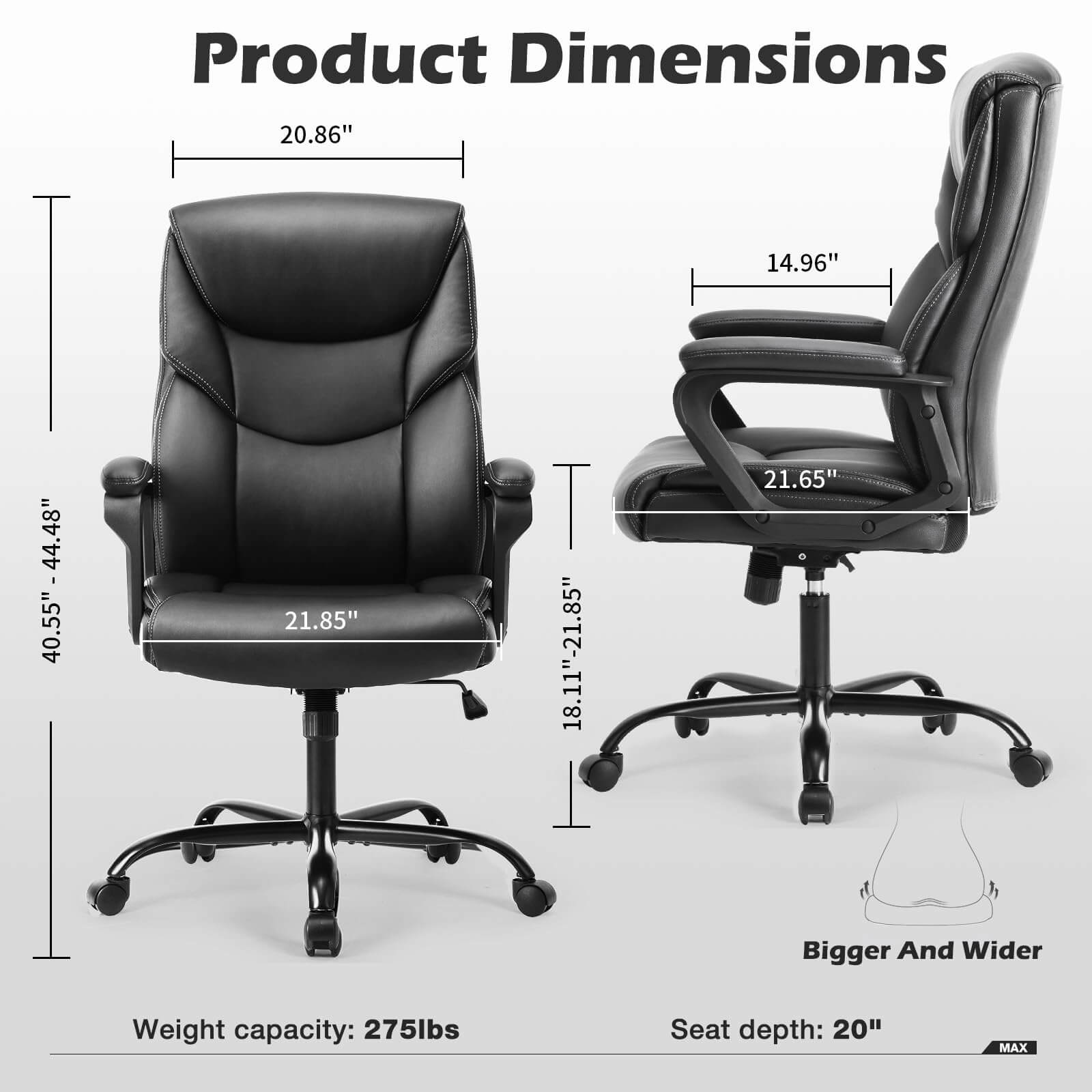 pu-leather-office-chair#Color_Black#Styles_Fixed Armrest