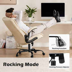 pu-leather-office-chair#Color_Cream#Styles_Flip-up Armrest