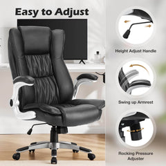 pu-leather-office-chair-flip-up-armrests#Color_Black