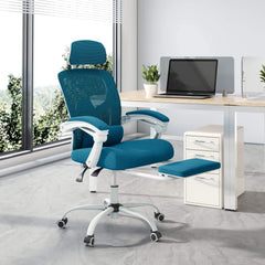 retractable-footrest-swivel-office-chair#Color_Blue