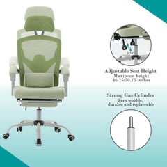 retractable-footrest-swivel-office-chair#Color_Green