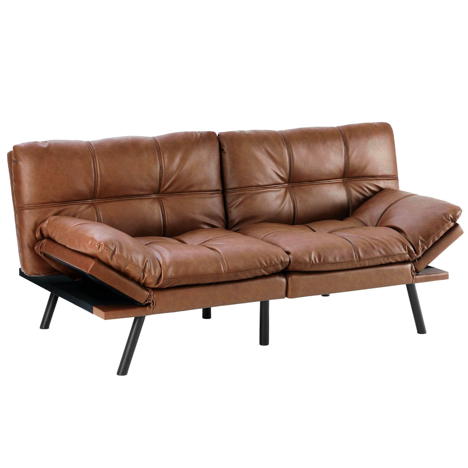 sofa-bed-memory-foam#Color_Brown