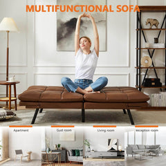 sofa-bed-memory-foam#Color_Brown