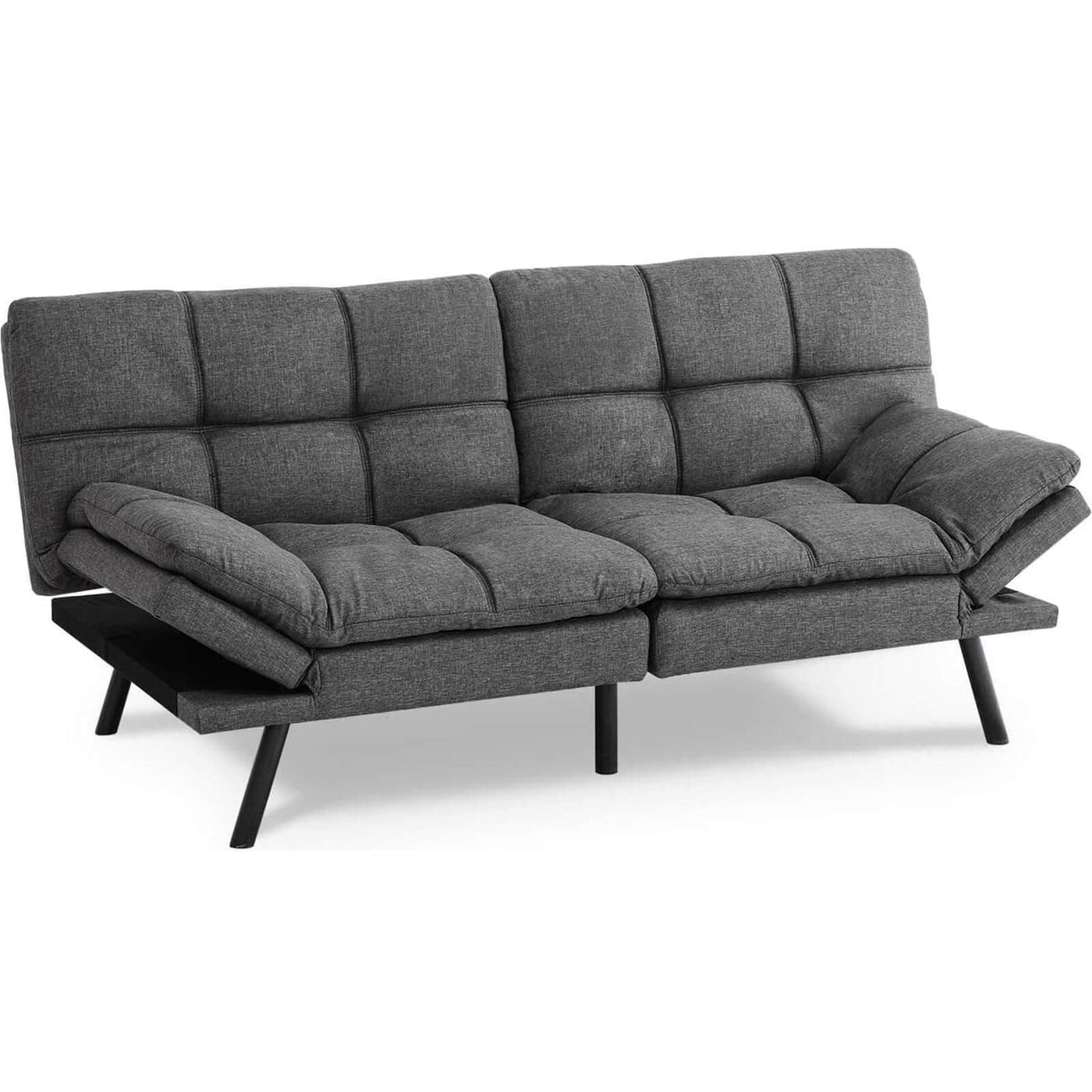 Sleeper Convertible Sofa Bed,Memory Foam Couch,Convertible Loveseat fo
