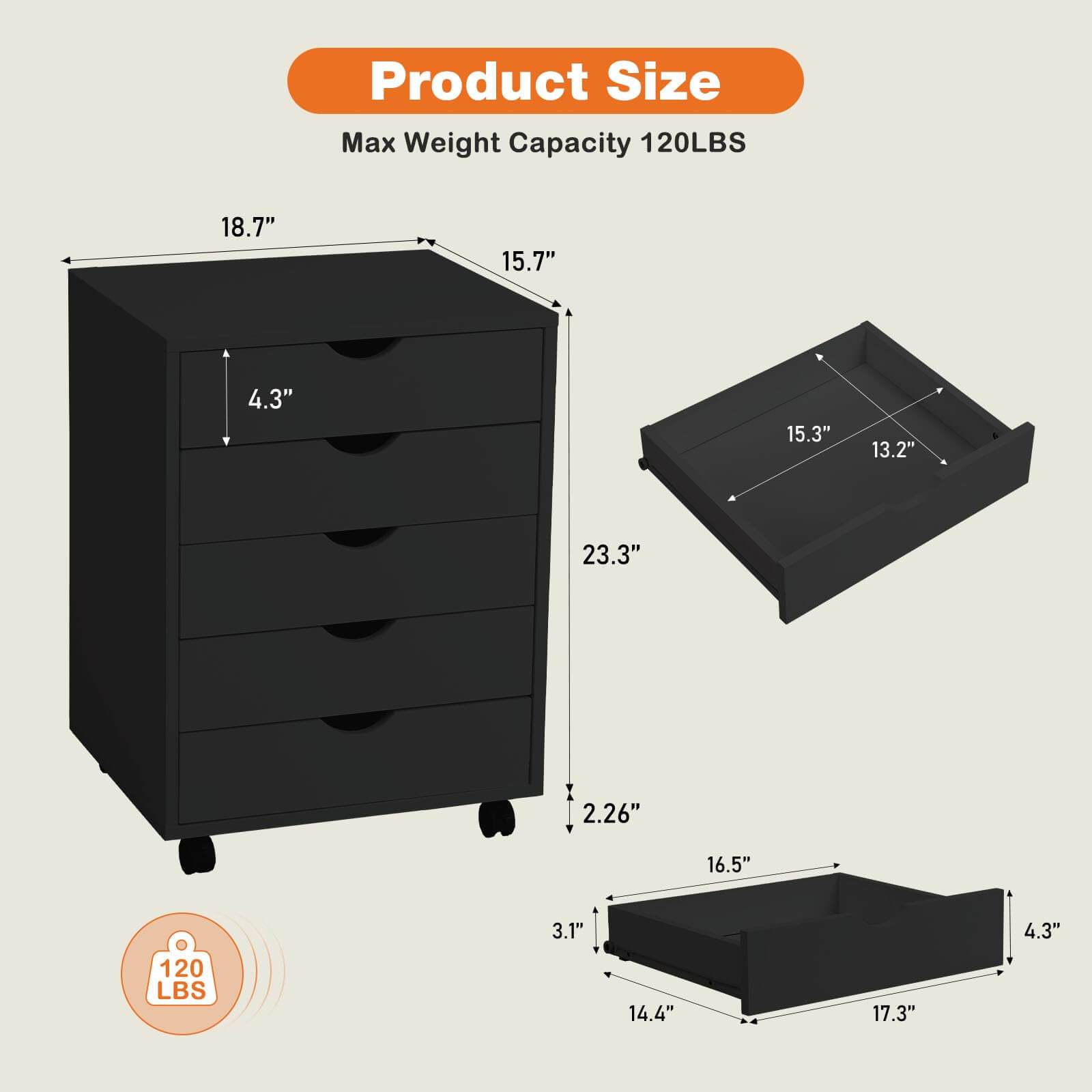 storage-cabinet-dressers-with-wheels-5-White#Color_Black#Style_5 Drawers