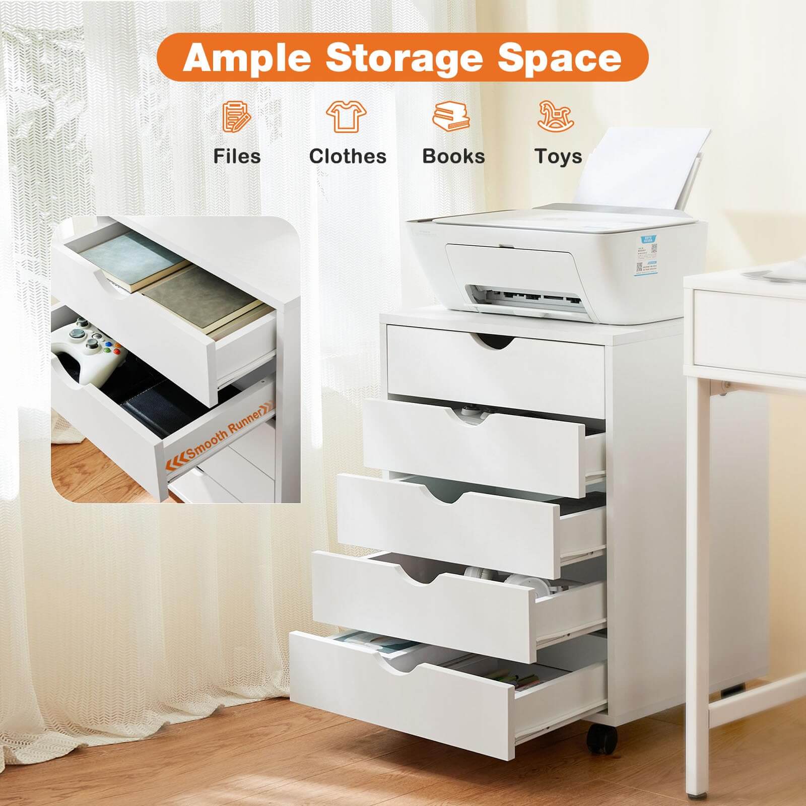 storage-cabinet-dressers-with-wheels-5-White#Color_White#Style_5 Drawers