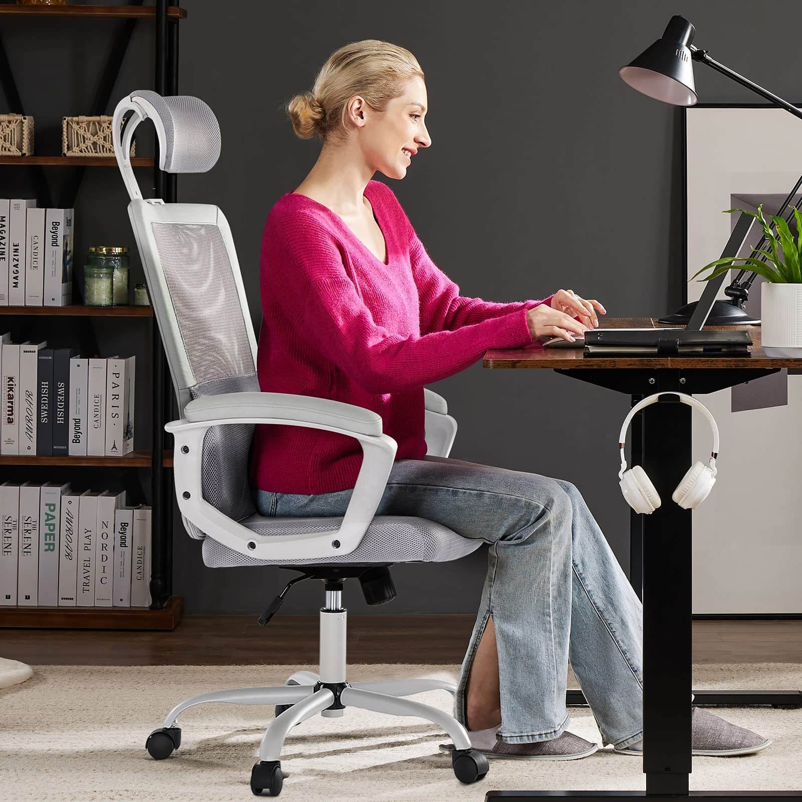 swivel-office-chair-adjustable#Color_Gray