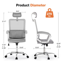 swivel-office-chair-adjustable#Color_Gray