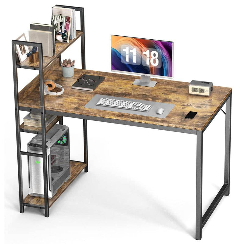 wood-office-desk-removable-shelf#Color_Brown#Size_47 Inches