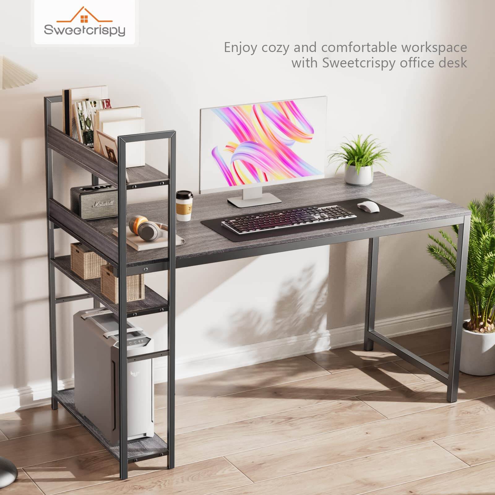 wood-office-desk-removable-shelf#Color_Grey#Size_55 Inches