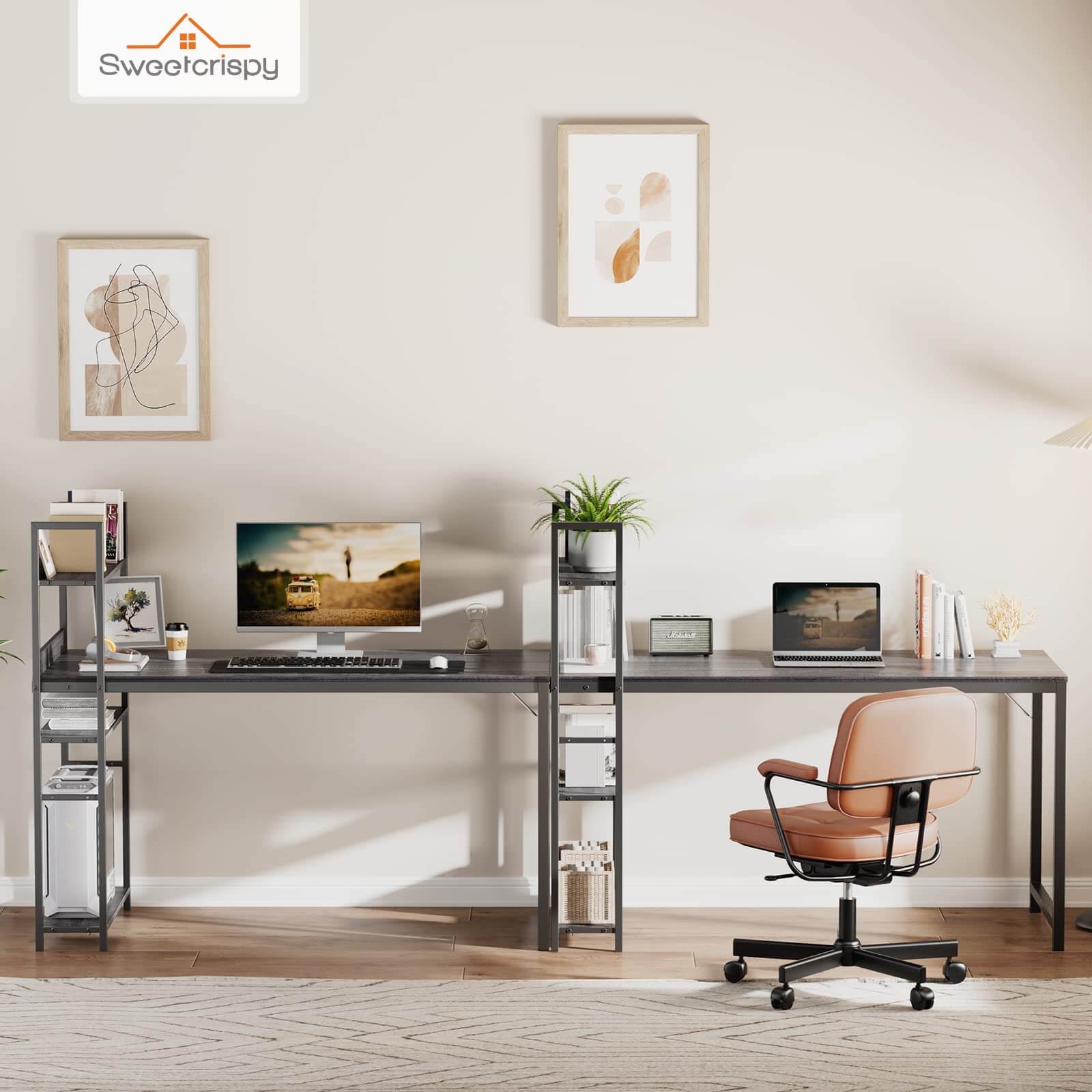 wood-office-desk-removable-shelf#Color_Grey#Size_47 Inches